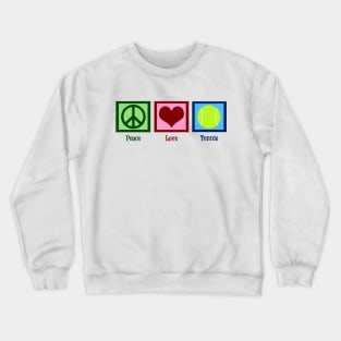 Peace Love Tennis Crewneck Sweatshirt